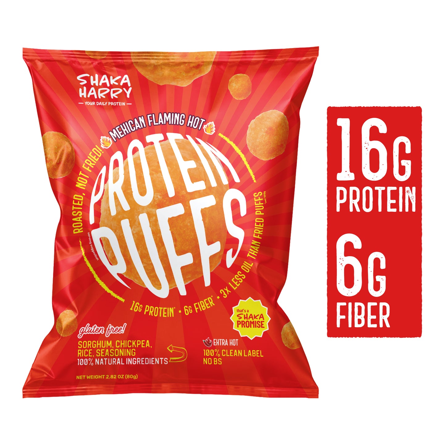 Protein Puffs - Mexican Flaming Hot