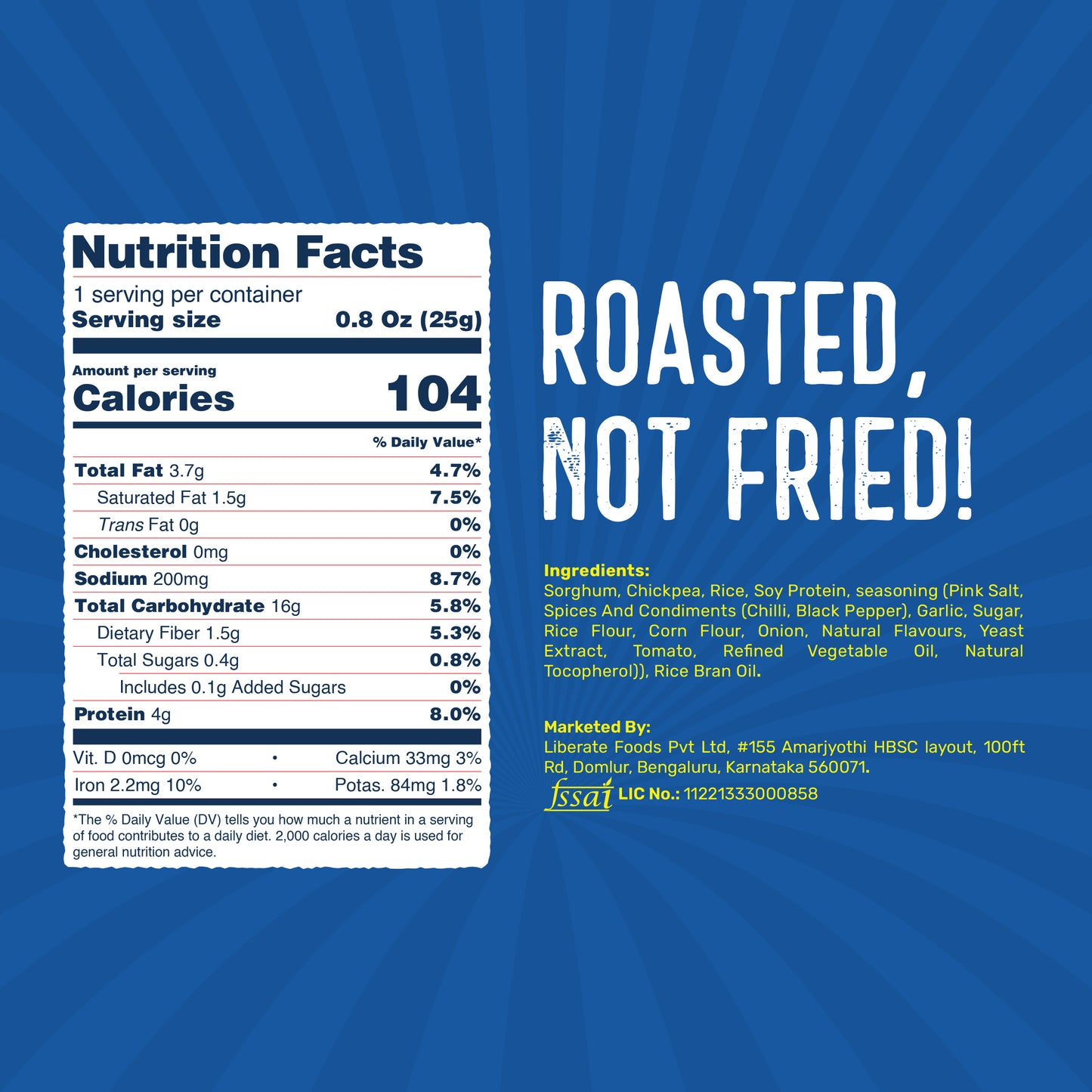 Protein Puffs - Indian Masala