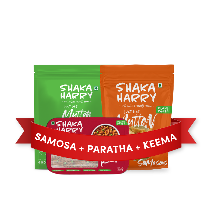 Match Time Munchies (3 packs-  Paratha, Samosa & Keema)